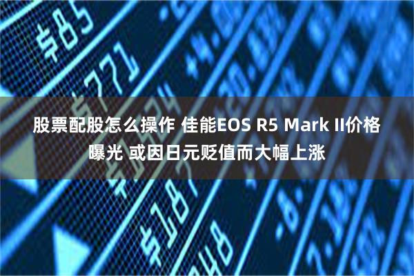 股票配股怎么操作 佳能EOS R5 Mark II价格曝光 或因日元贬值而大幅上涨