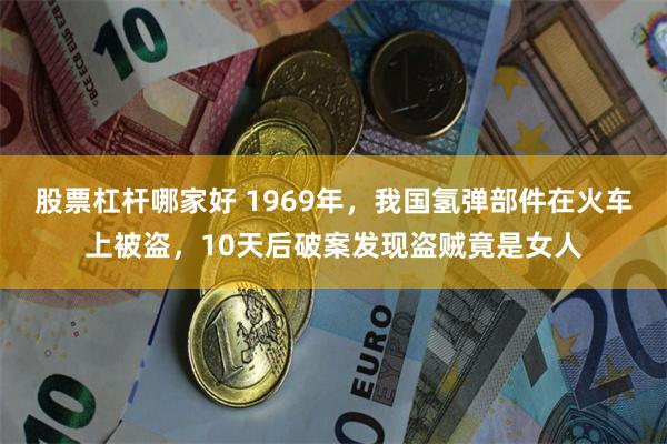 股票杠杆哪家好 1969年，我国氢弹部件在火车上被盗，10天后破案发现盗贼竟是女人