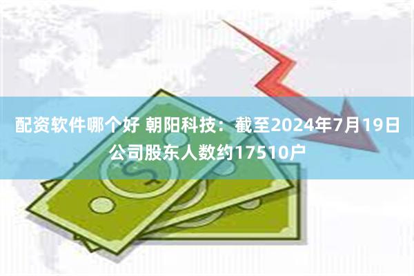 配资软件哪个好 朝阳科技：截至2024年7月19日公司股东人数约17510户