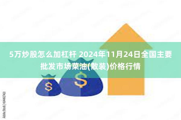 5万炒股怎么加杠杆 2024年11月24日全国主要批发市场菜油(散装)价格行情